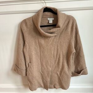 Adrienne Vittadini Cashmere Sweater Jacket